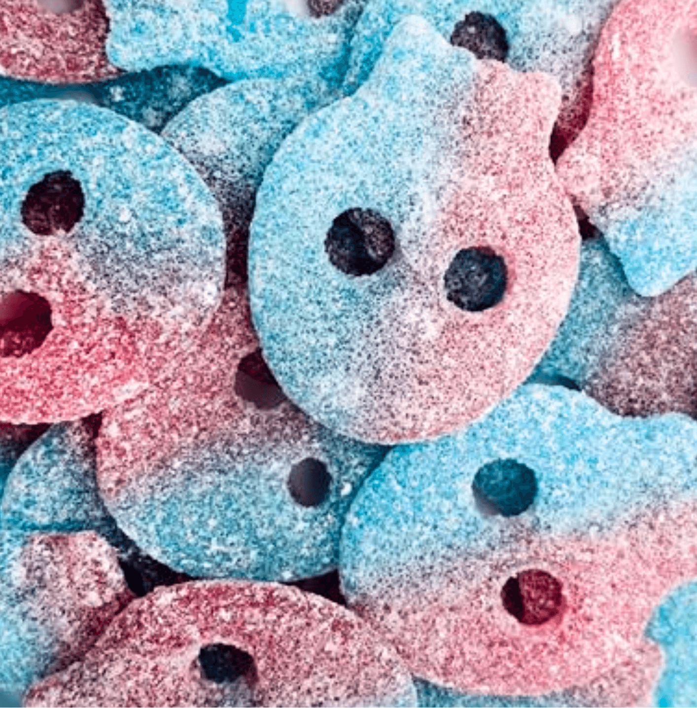 Crâne BubbleGum acidulé (100g)