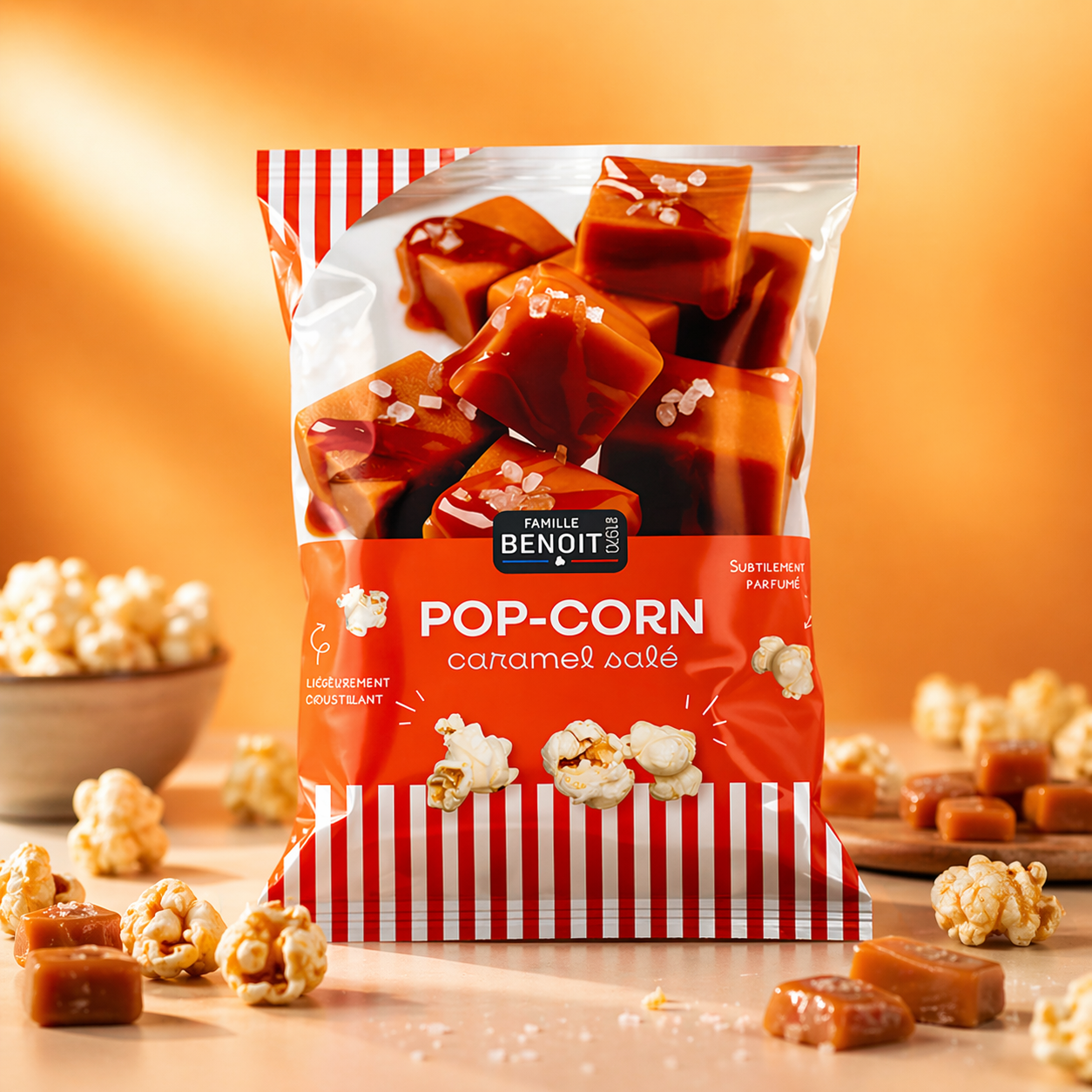Pop Corn Caramel Salé (le sachet)