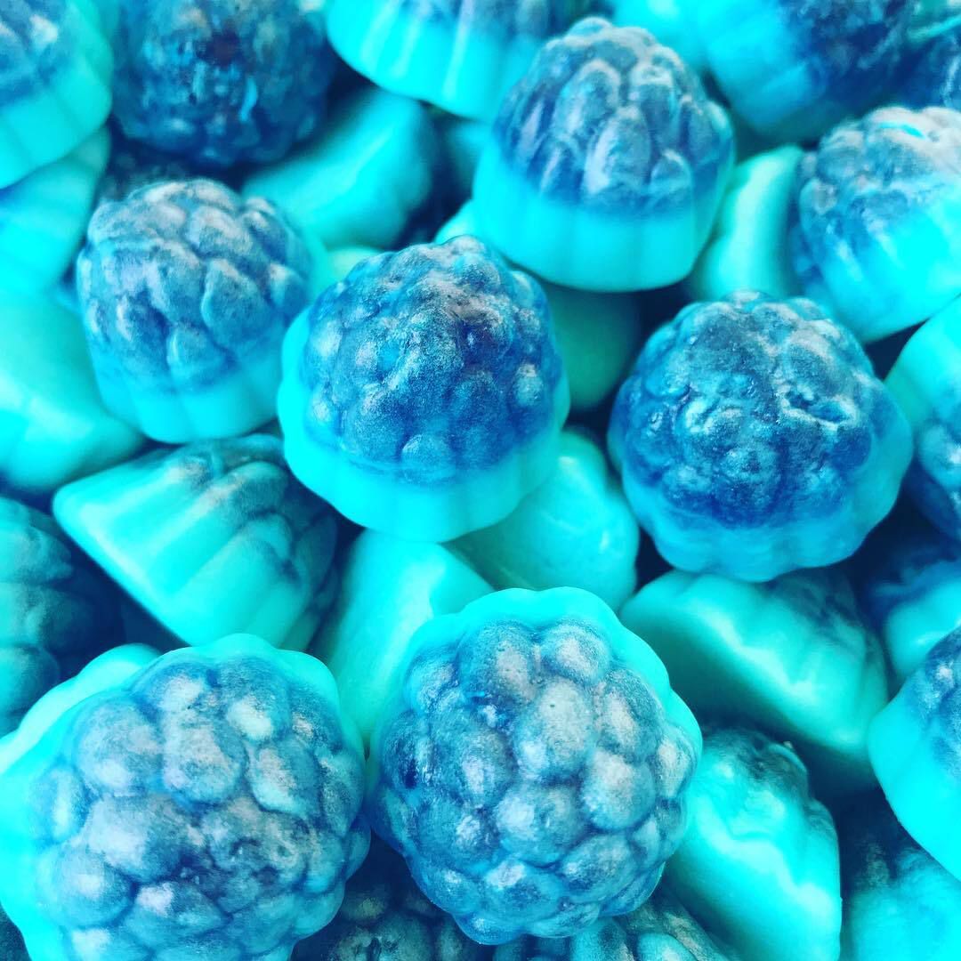 Framboises Fourrés Lisses (100g)