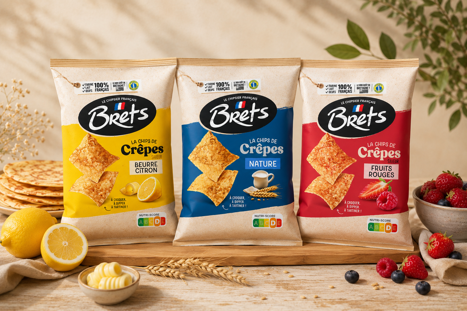 Crêpes Brets 3 Saveurs ☀️