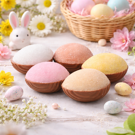 Œufs Chocolat Lait 1/2 sucre fondant (x10) - Chocolaterie Belge (Duc do)