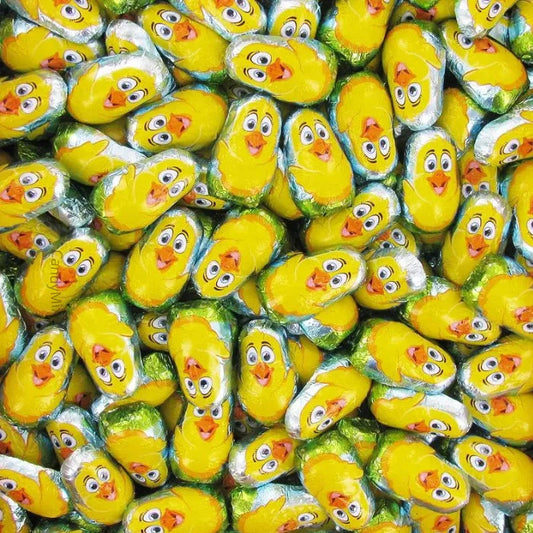 Poussins chocolat lait fourrés (x10) - Chocolaterie Italienne (Sorini)