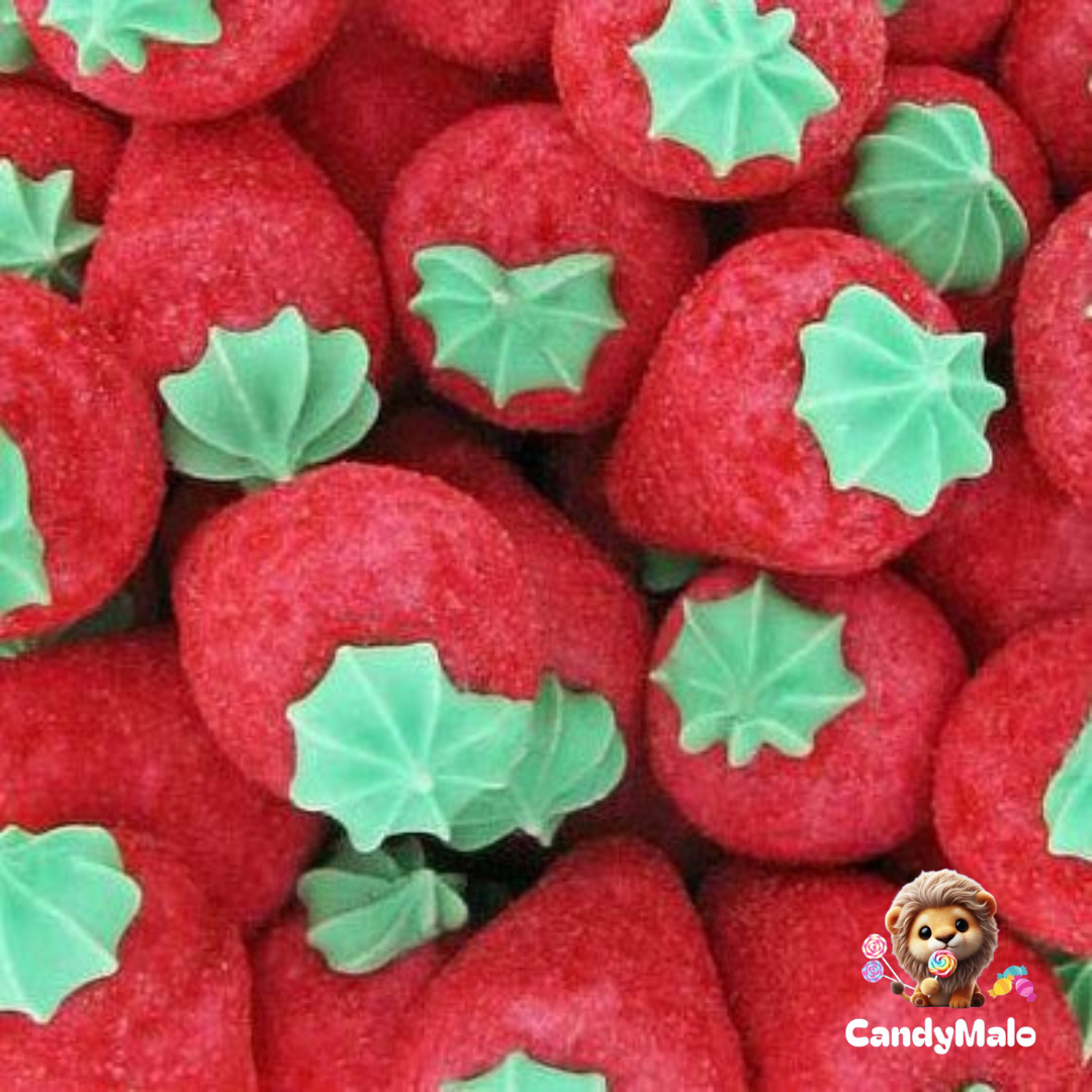 Fraise géante en marshmallow (unité)