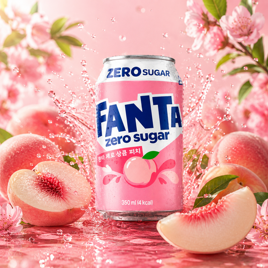 Fanta Pêche coréen (33cl)