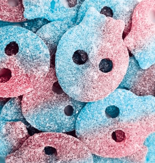 Crâne Bubble Gum Acides (100g)