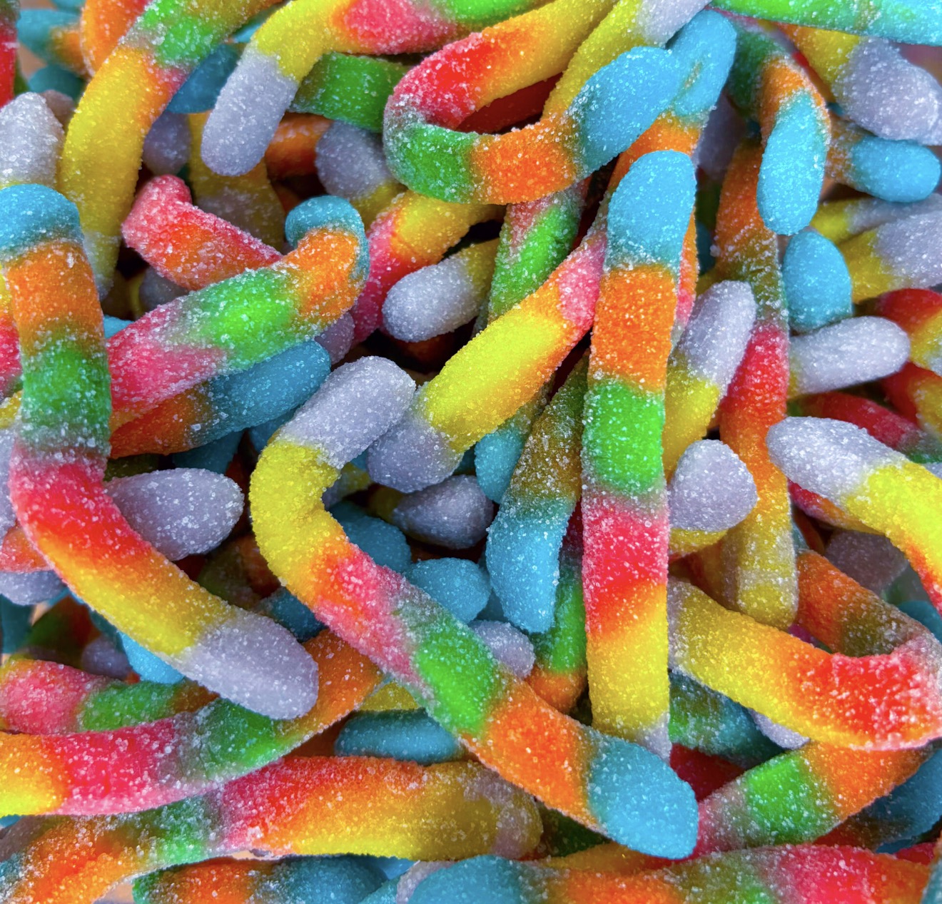 Vers multifruits sucrés (100g)