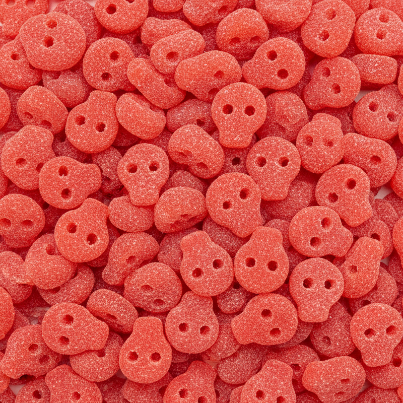 Crâne Fraise (100g) - Bonbons Suédois