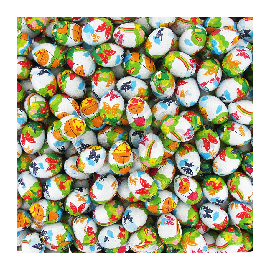 Œufs lait fourrés crème noisette céréales (100g) Chocolaterie Italienne (Sorini)