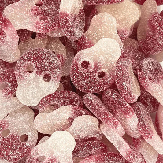 Crâne Fraise/Crème (100g) - Bonbons Suédois