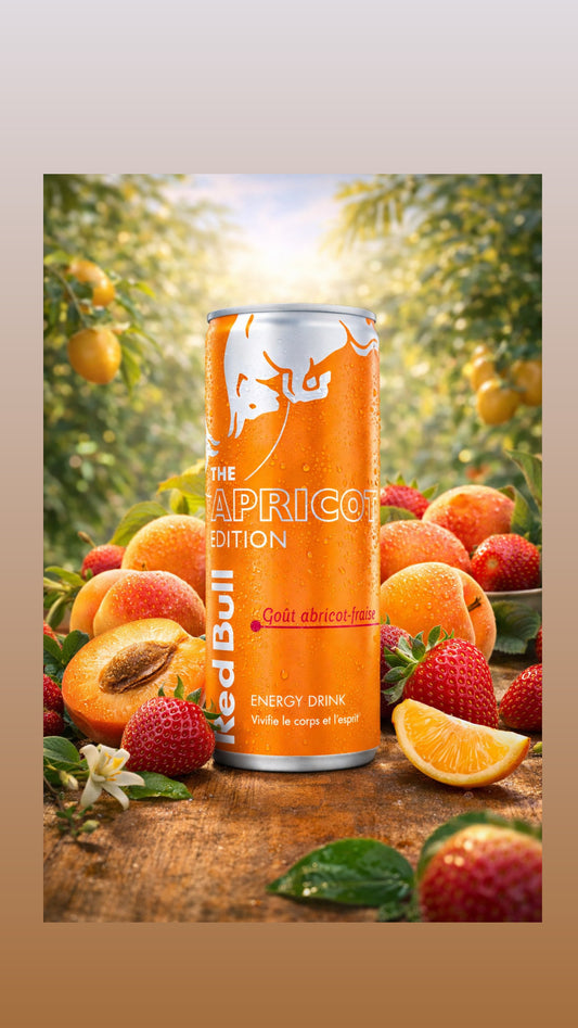Red Bull Abricot/Fraise (25cl)