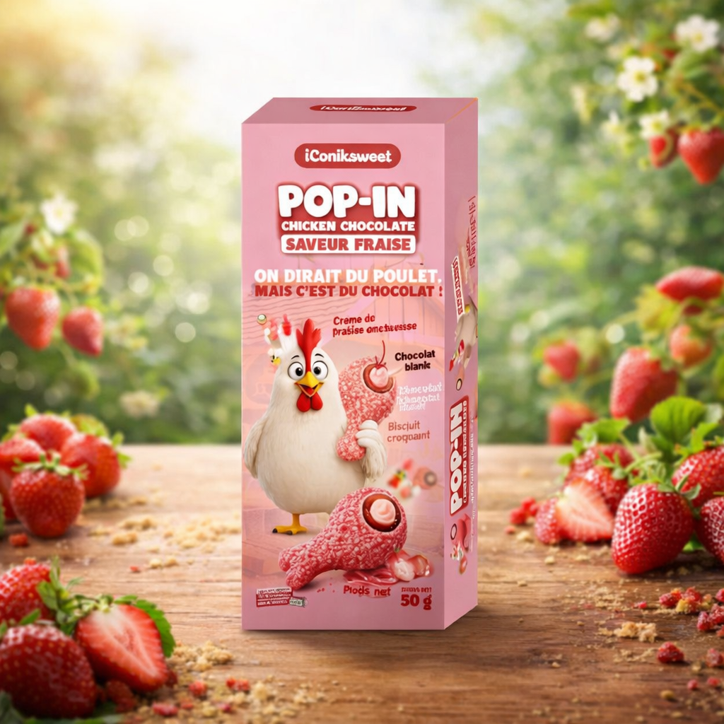 Pop-in Chocolat Fraise (x1)