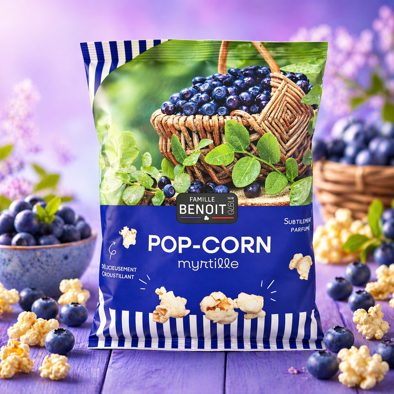 Pop Corn Myrtille (le sachet)