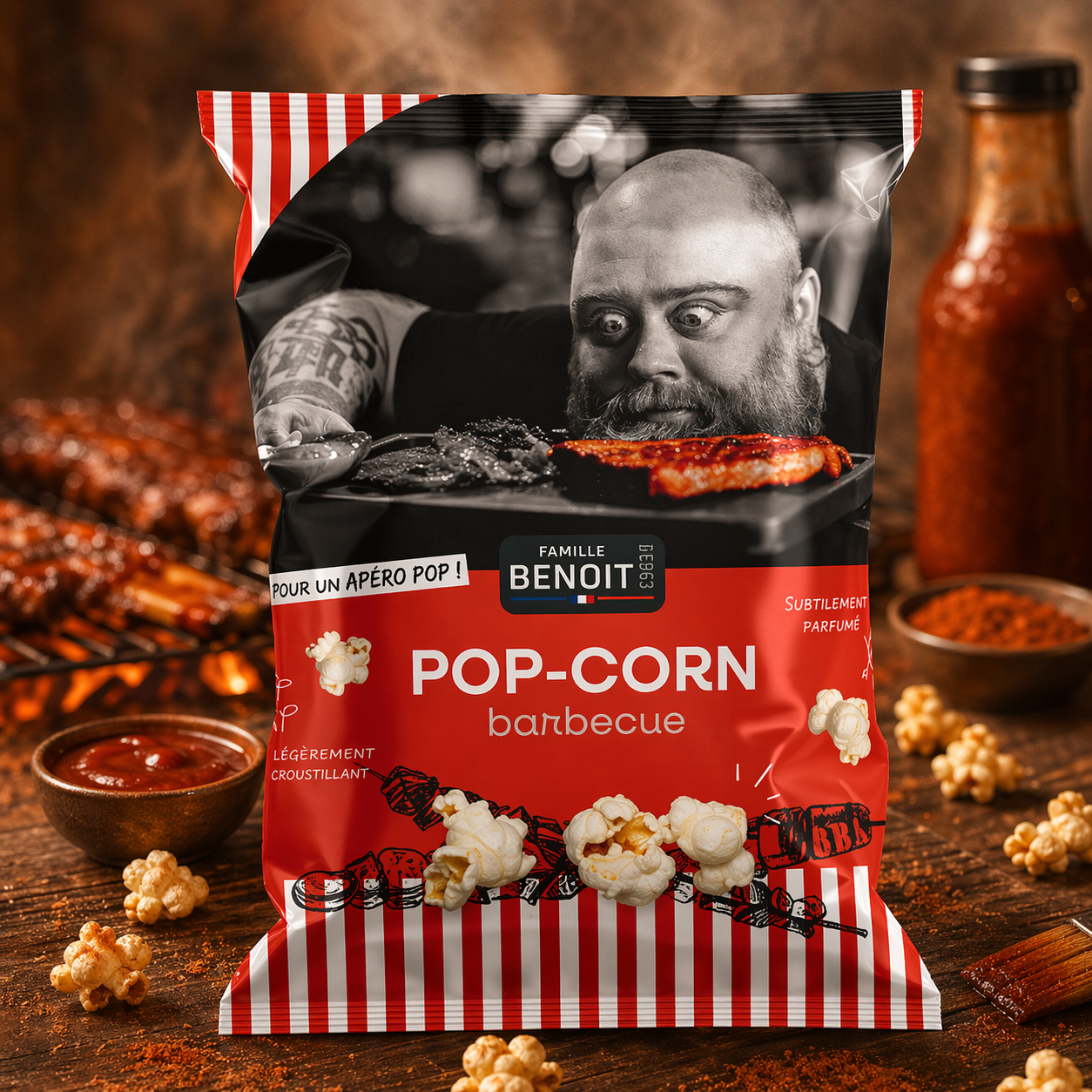 Pop Corn Barbecue (le sachet)