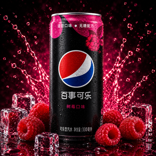 Pepsi Framboise Zéro 🇯🇵 (33cl)