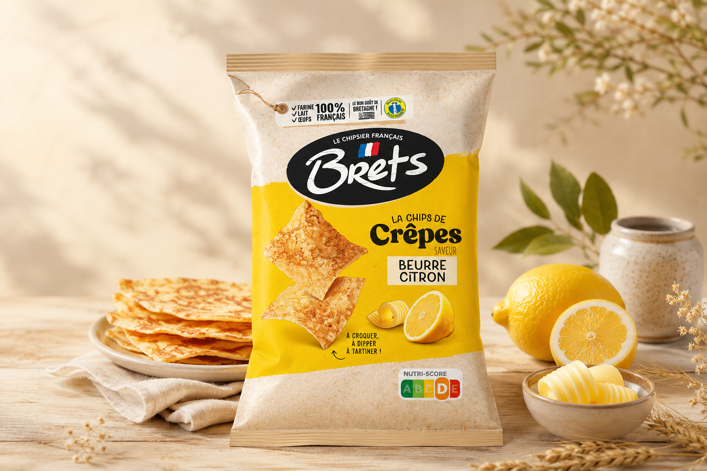 Crêpes Brets Beurre / Citron (x1) - Précommande (19/06)