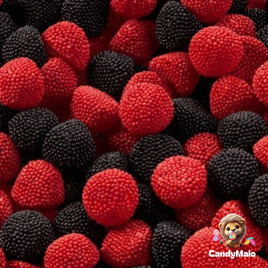 Mûres roses et noires (100g)