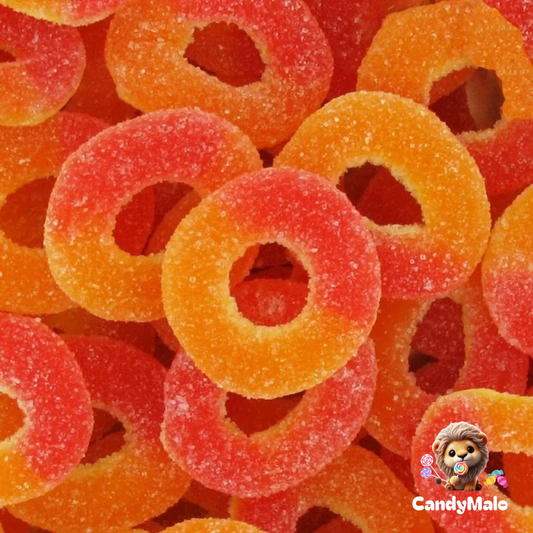 Anneaux Pêches Sucrés (100g)