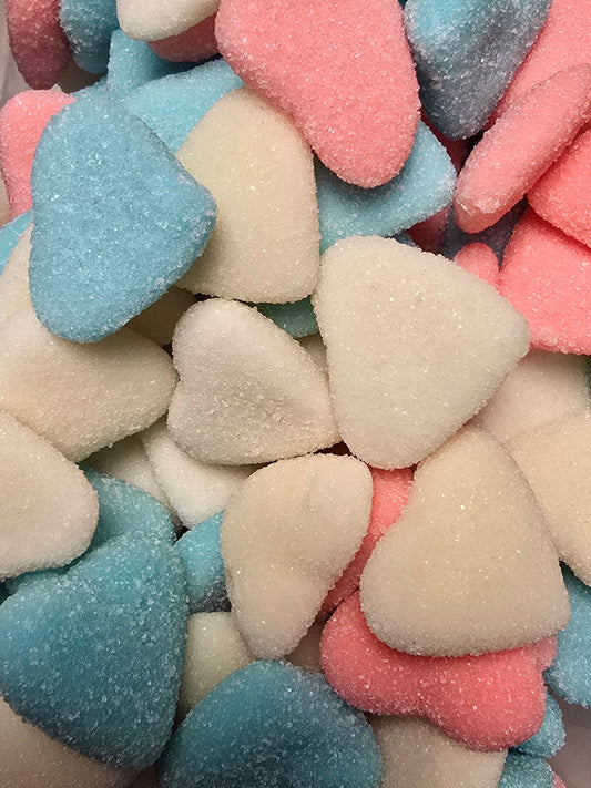 Cœurs Bleus Blancs Roses (100g)