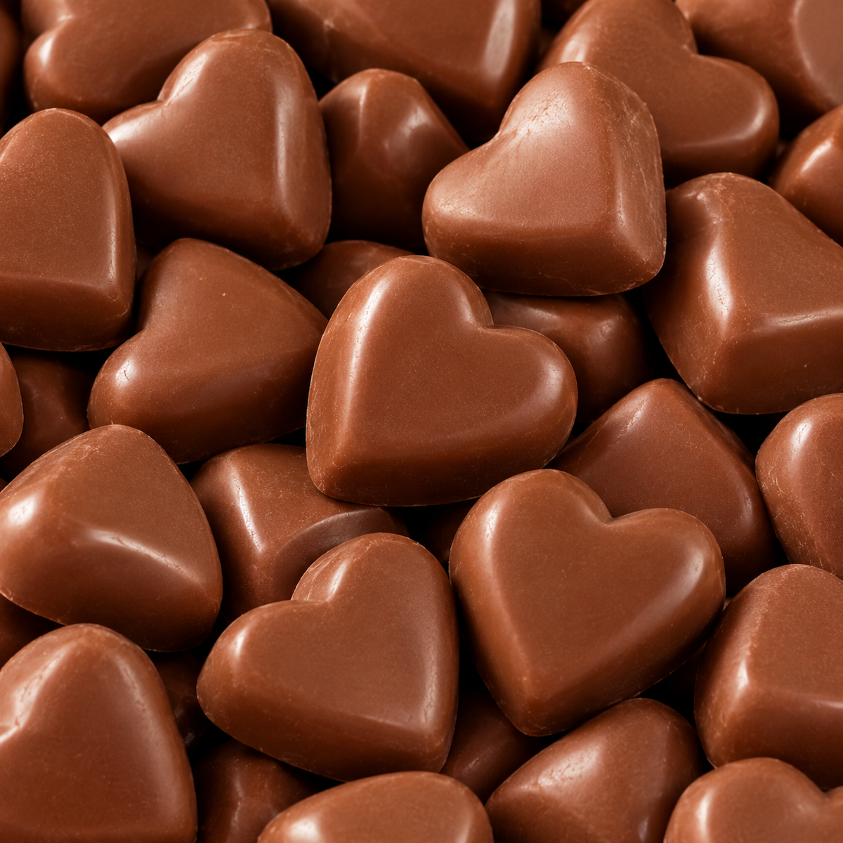 Cœur Guimauve - Chocolat Lait (x5)